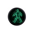 Alta qualidade 200mm Pedestre Vermelho LED Verde Semáforo